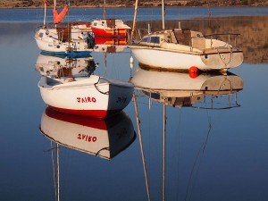 Sobre el espejo (Mar Menor)