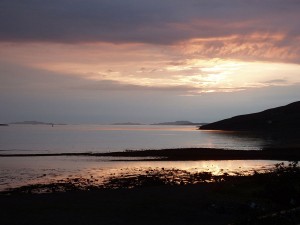 Ocaso en Ullapool (Highlands)