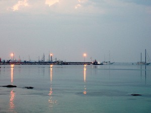 Mar en calma (O Grove)