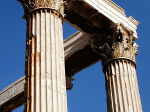 Corintias en el Templo de Zeus Olímpico