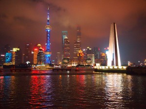 El Pudong desde el Bund