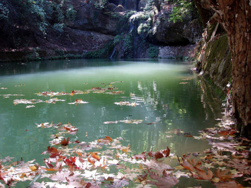Estanque de piedra