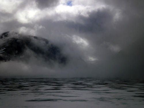 Nubes rasantes