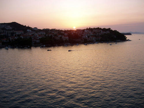 Puesta en Dubrovnik I