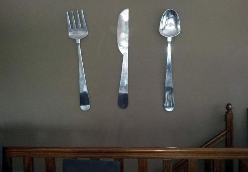 Cubiertos gigantes                                       