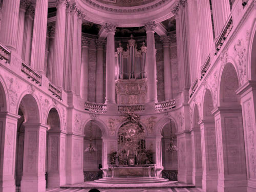 Sala blanca en el Louvre