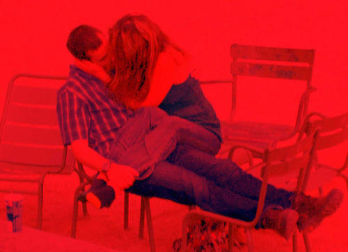 Al rojo en el parque